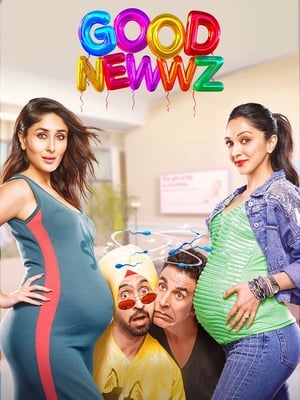 Good Newwz (2019) Movie | Dubbed Hindi Movie HDRip x264 [1.2GB]